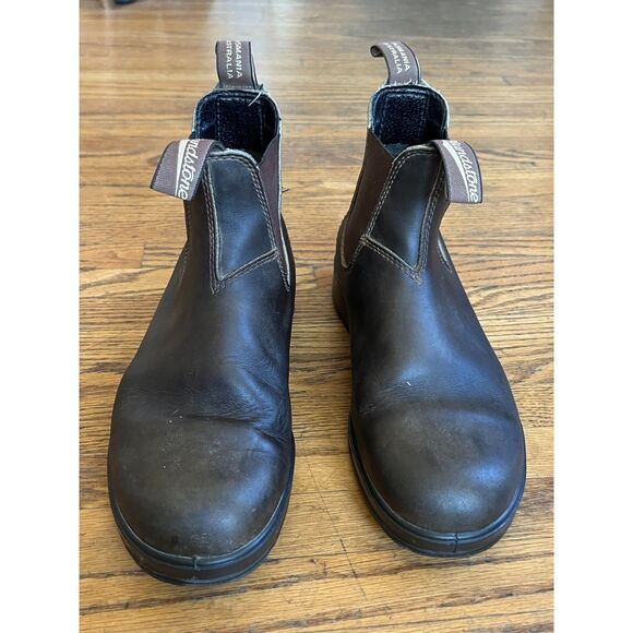 Blundstone Brown Pull Up Chelsea Boots  Women's Size 6.5 - Picture 2 of 11